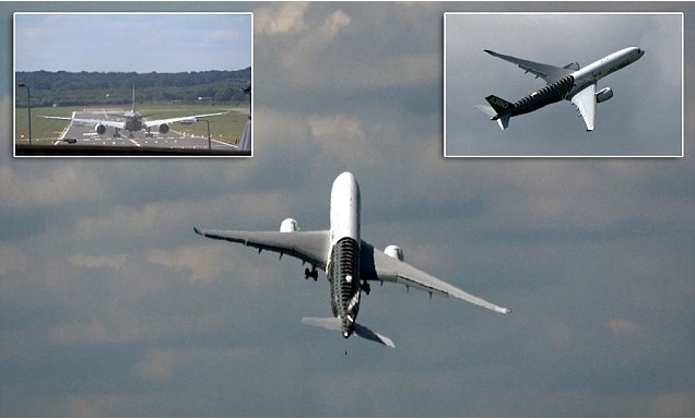 Airbus A350 Berbodi Tambun Lepas Landas Vertikal Layaknya Jet Tempur